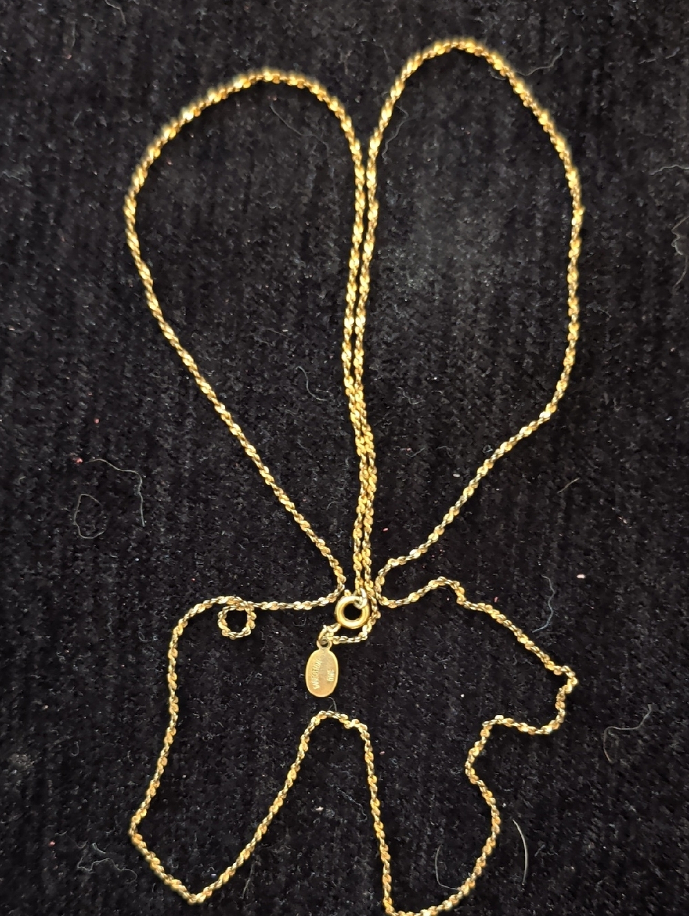 Golden Rope Chain Necklace - Women Jewelry